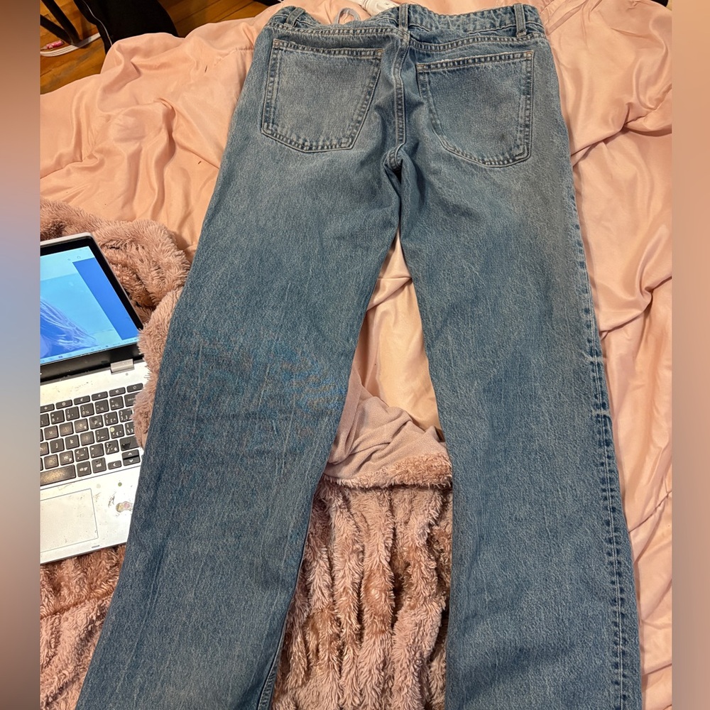 Low rise baggy Zara jeans